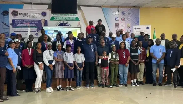 Nigerian Students Make Historic Live Connection with NASA Astronaut on the ISS
